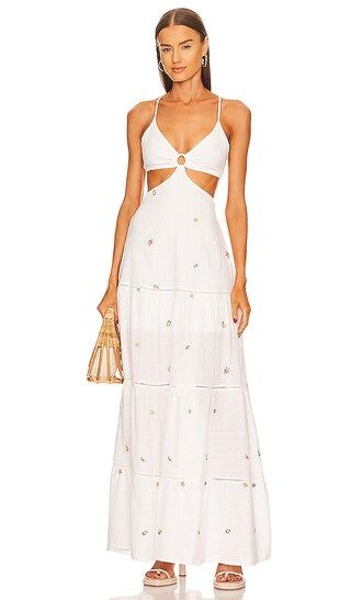 Freya Maxi Dress in Sea Life | Revolve Clothing (Global)