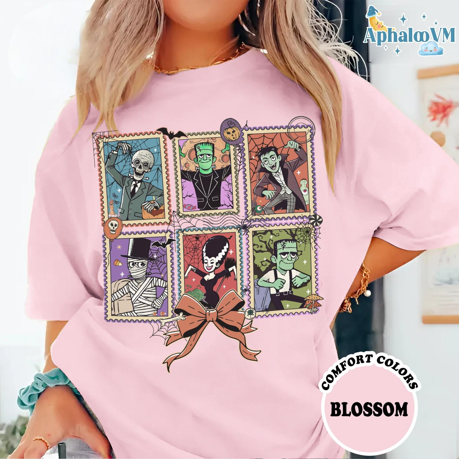 Halloween Monster Mash Comfort Colors Shirt, Monster Mash Halloween T-shirt, Frankenstein Horror ... | Etsy (US)