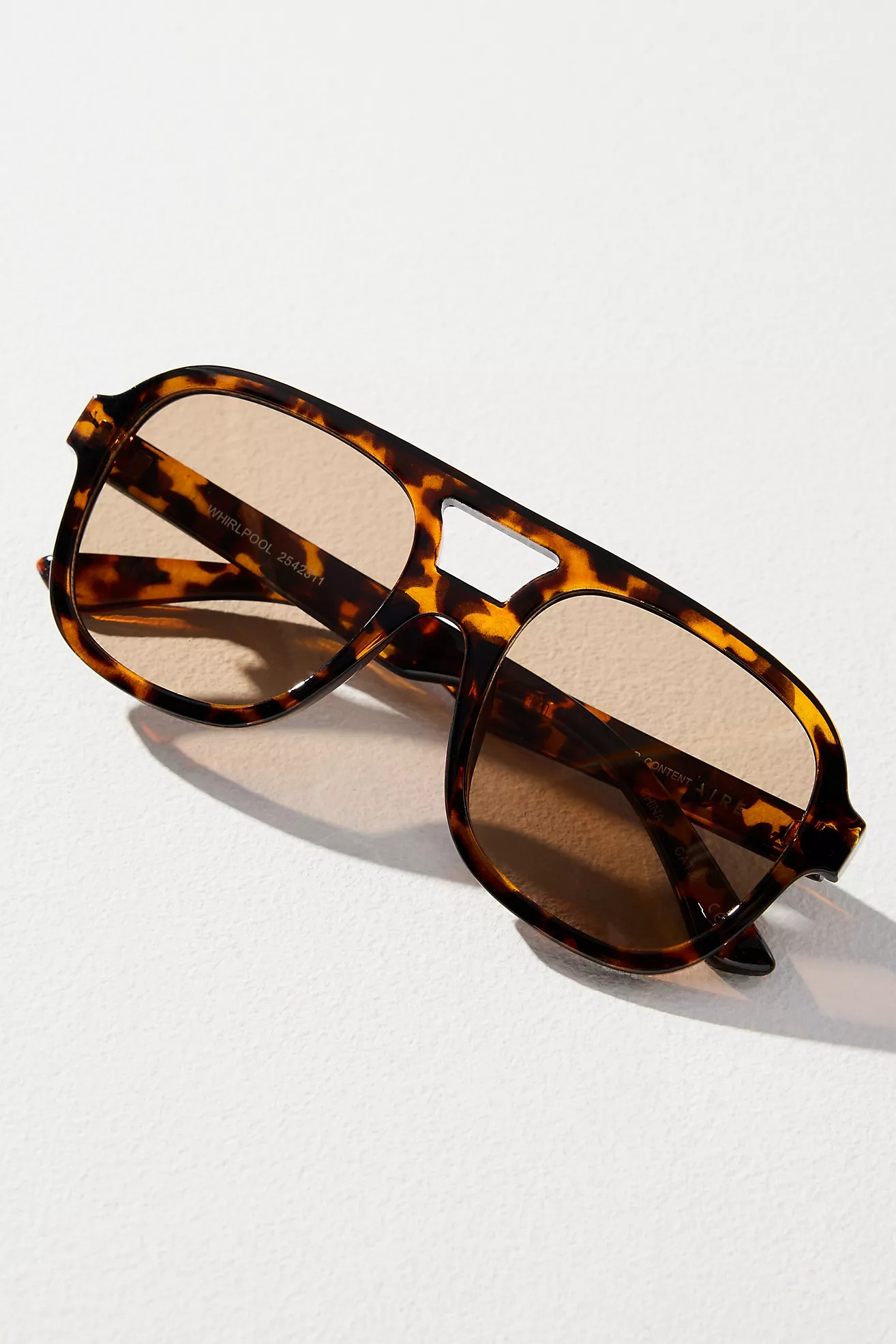 AIRE Whirlpool Aviator Sunglasses | Anthropologie (US)