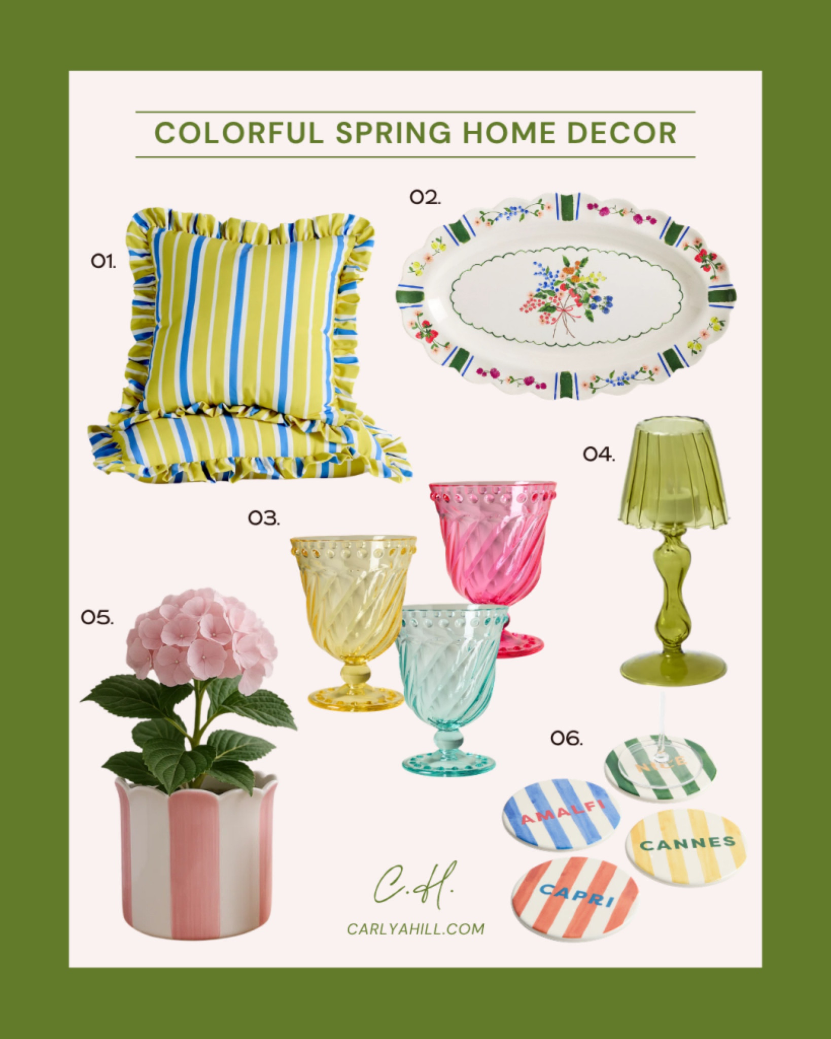 Colorful spring home decor 

#LTKHome