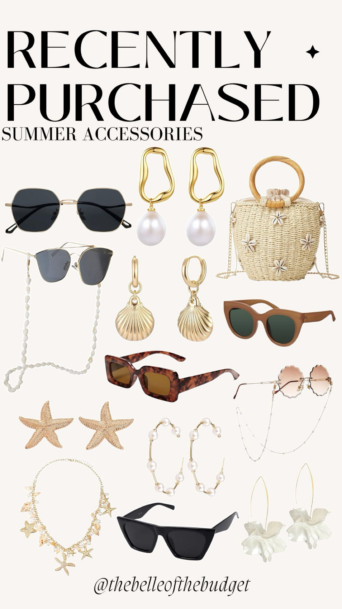 Recently purchased summer accessories from Amazon! Perfect for a vacation outfit! 

#LTKSeasonal #LTKStyleTip