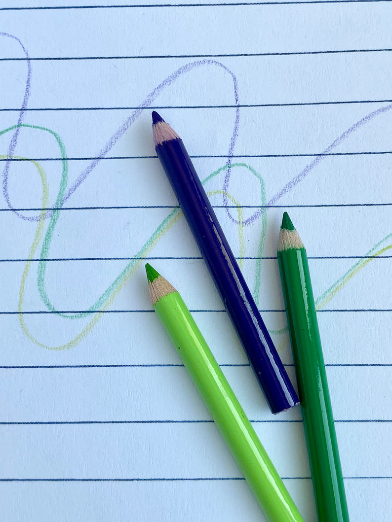 Tiny Miniature Colored Pencils | Kawaii Stationary | School Supplies | Etsy (US)