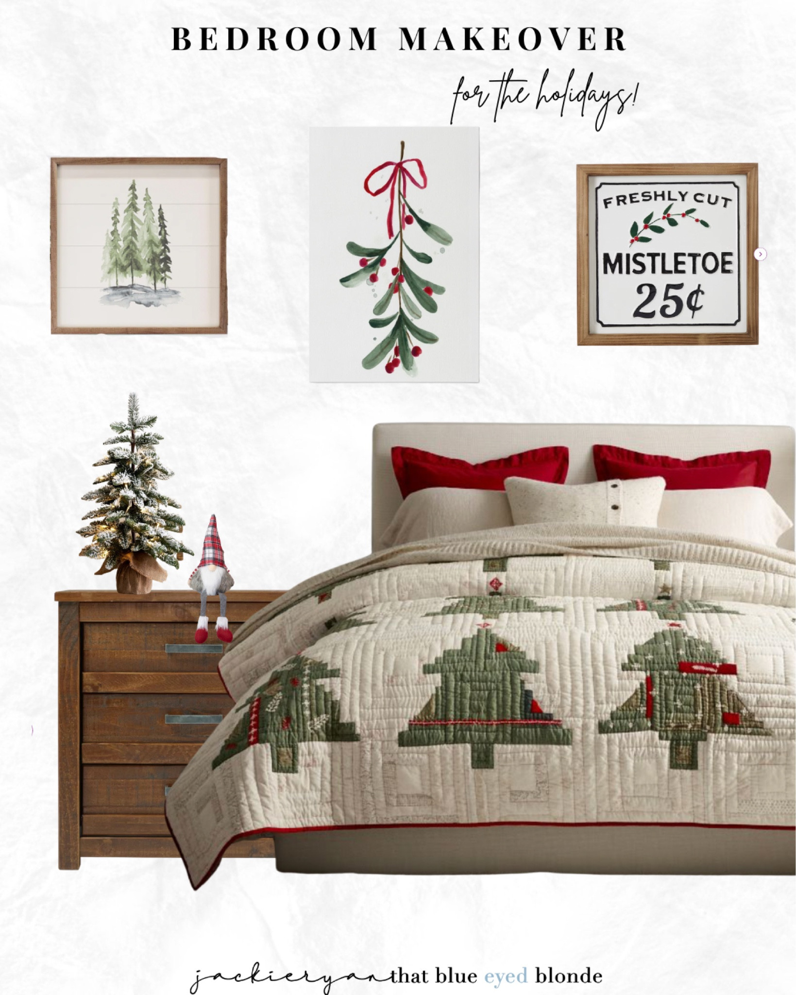 Holiday bedroom makeover 

#christmasbedding #ChristmasDecor #christmasbedroom #ChristmasTime #christmasaccent #holidaybedding #holidaydecor #holidayfigurines #festivepillows #pillows #throwpillows #throwblanket #throwblankets #blanket #christmastree #christmasart #christmaswallart #xmasbedding #xmasdecor #xmasbedroom #BedroomFurniture #Duvet #duvetcover #pillowshams 

#LTKSeasonal #LTKsalealert #LTKHoliday