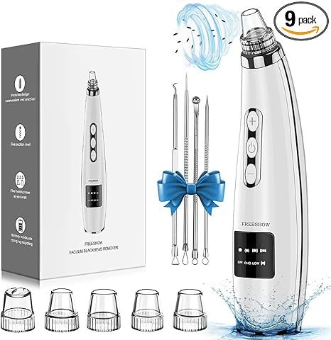 2023 Upgraded Blackhead Remover Pore Vacuum,Upgraded Facial Pore Cleaner,Electric Comedone Whiteh... | Amazon (US)