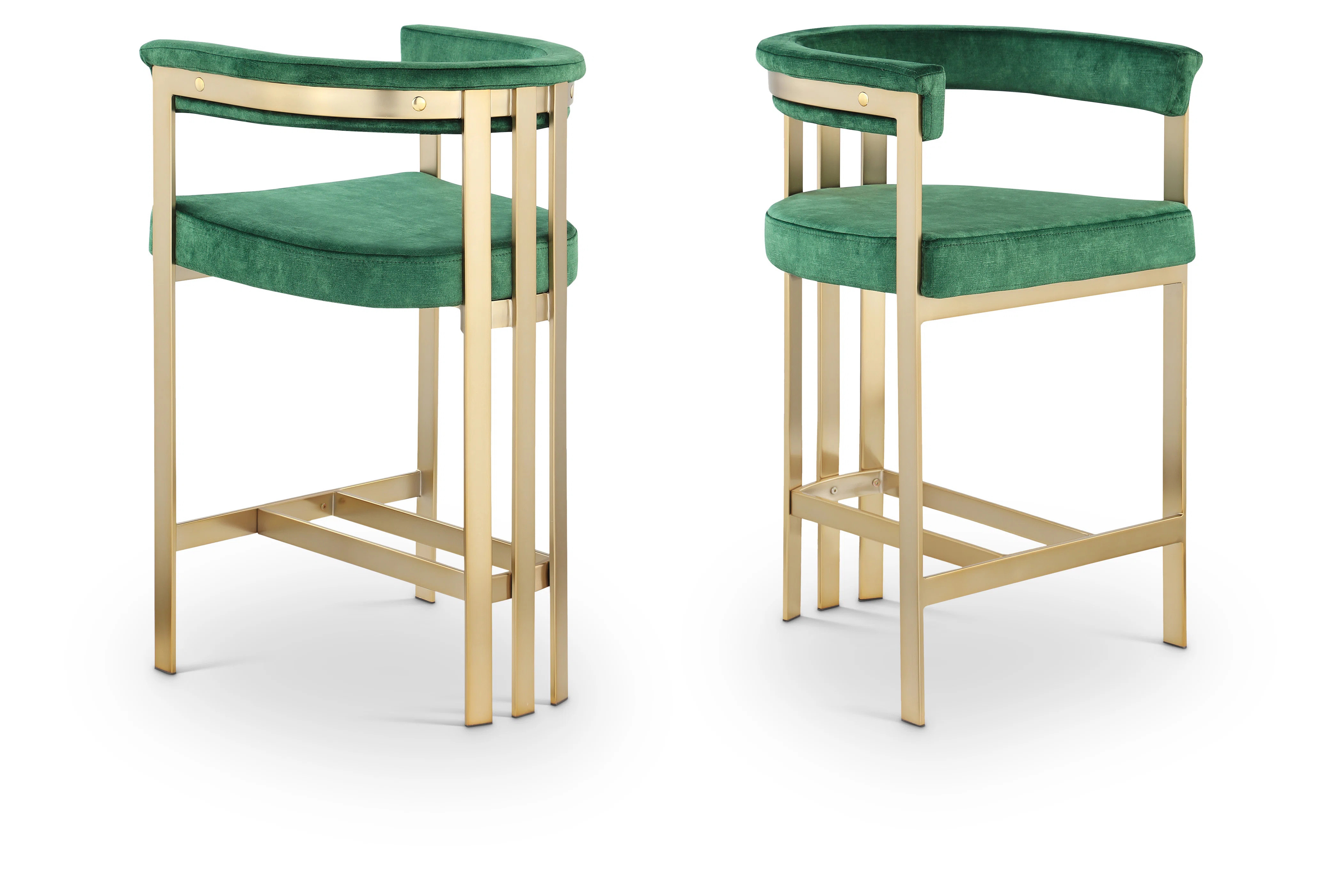 Willa Arlo™ Interiors Stasia Upholstered 26.4" Counter Stool with Metal Frame & Reviews - Wayfa... | Wayfair North America