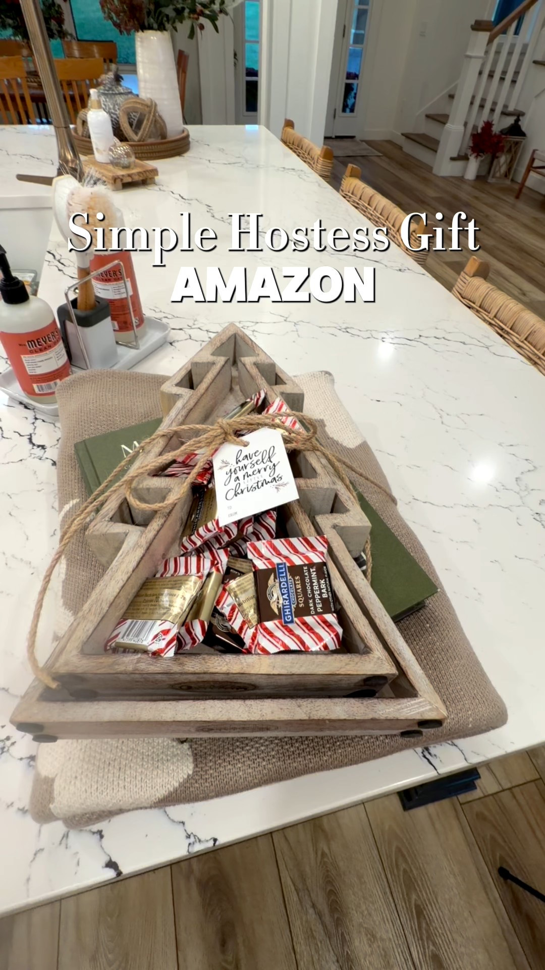 Simple Hostess Gift that is so nice to offer over the holidays! Everything is available on Amazon. I got this idea from a page I love to watch who also has great home decor tips @tuxedofarmhouse 

#LTKHoliday #LTKParties #LTKGiftGuide