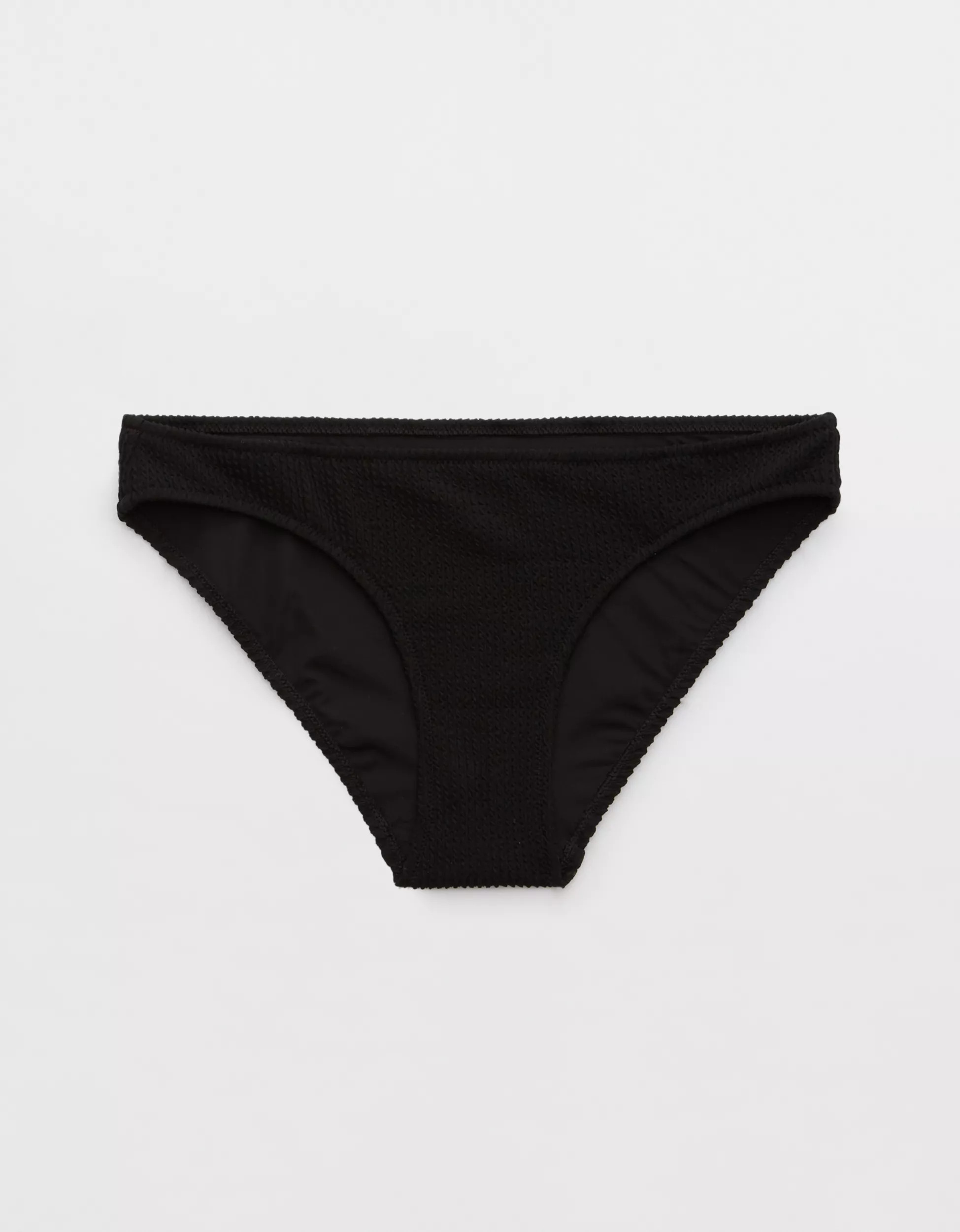 Aerie Crinkle Full Coverage Bikini Bottom | Aerie