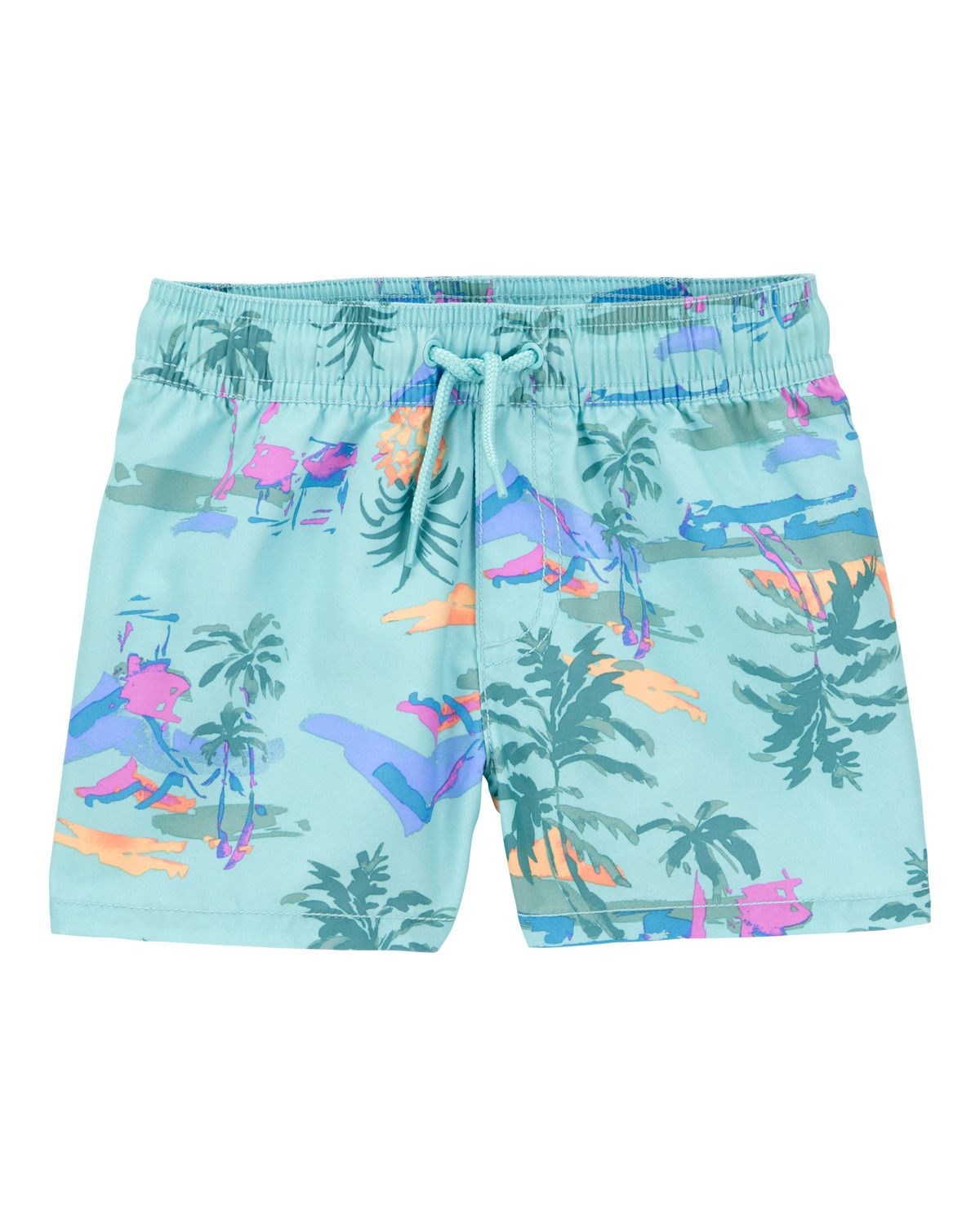 Toddler Tropical-Print Pull-On Swim Trunks - OshKosh | Carter's | Carter's Inc