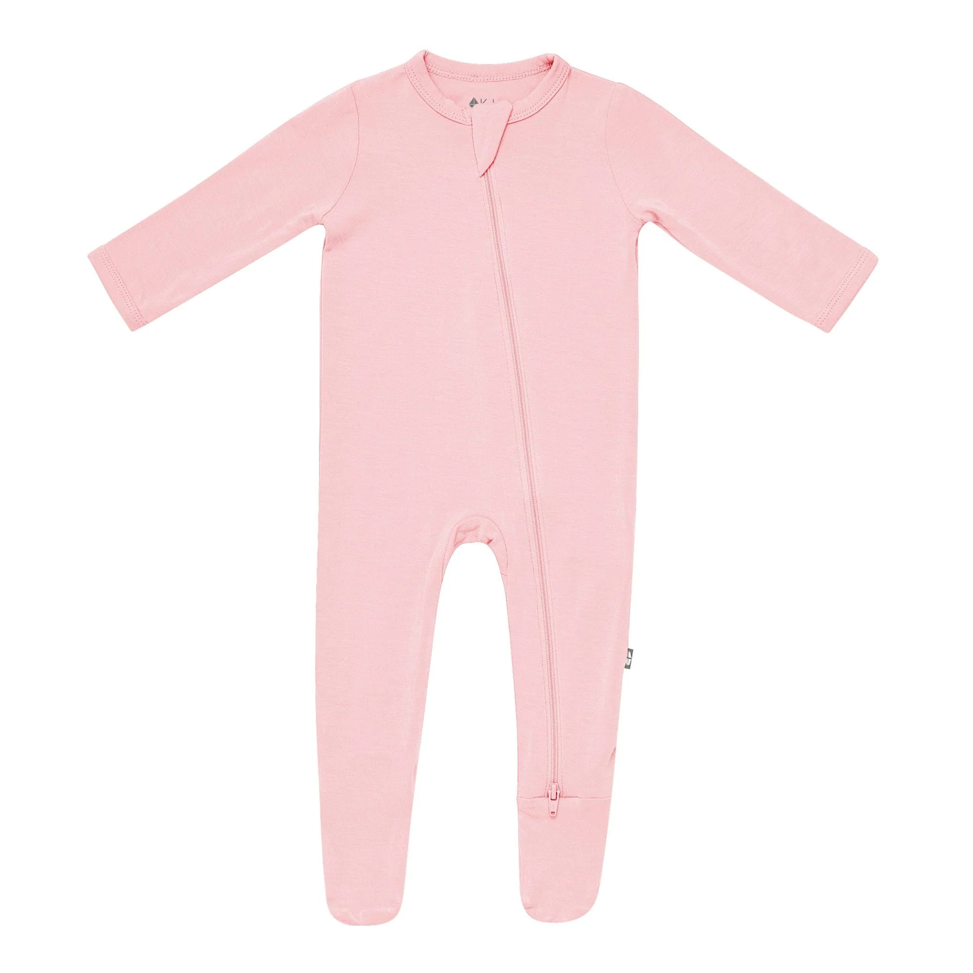 Zippered Footie in Crepe | Kyte BABY
