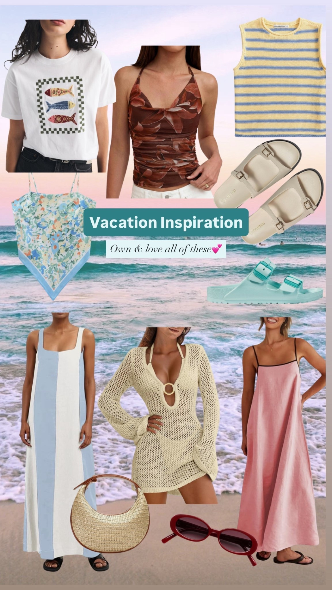 Vacation inspiration I own and love!
Tried and true favorites I’ve taken on vacation this year or will be taking to Florida 


#LTKPetite #LTKTravel #LTKSaleAlert