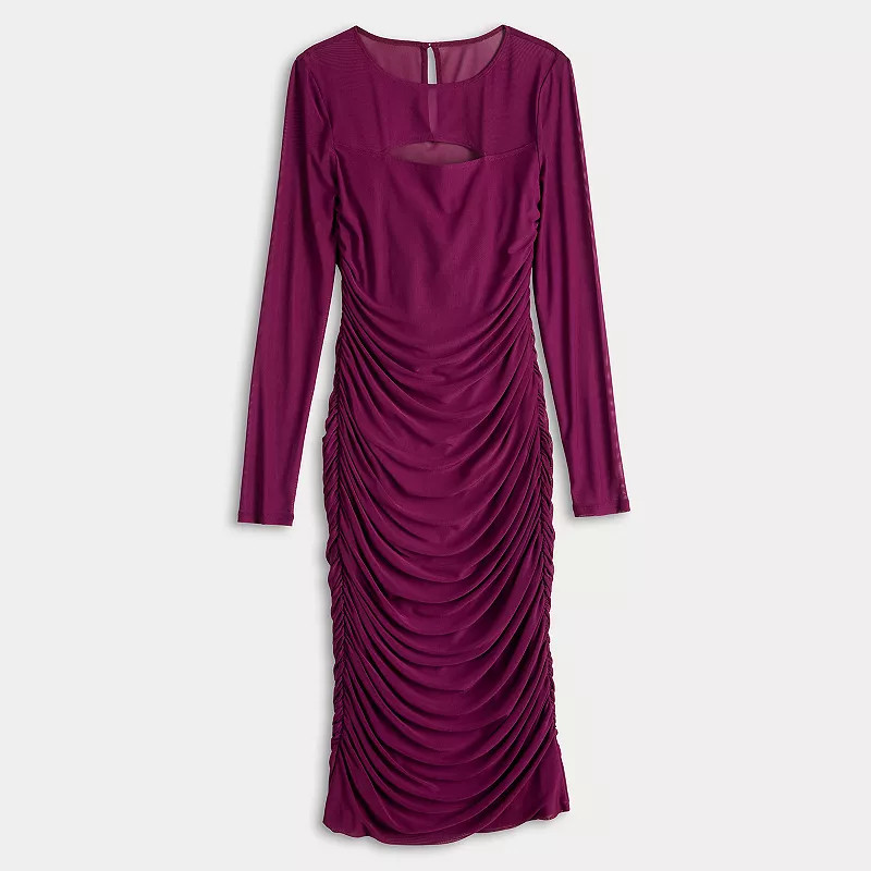 Women's Nine West Mesh Cut Out Dress | Kohl's