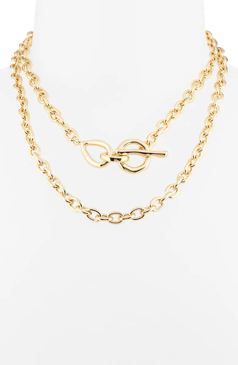 Nordstrom Toggle Wrap Chain Necklace | Nordstrom | Nordstrom