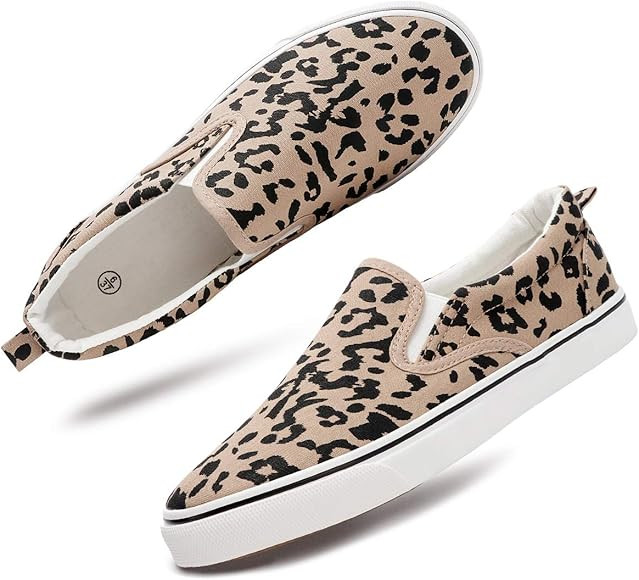 Women's Slip on Shoes Low Top Canvas Sneakers Non Slip Fashion Casual Shoes | Amazon (US)