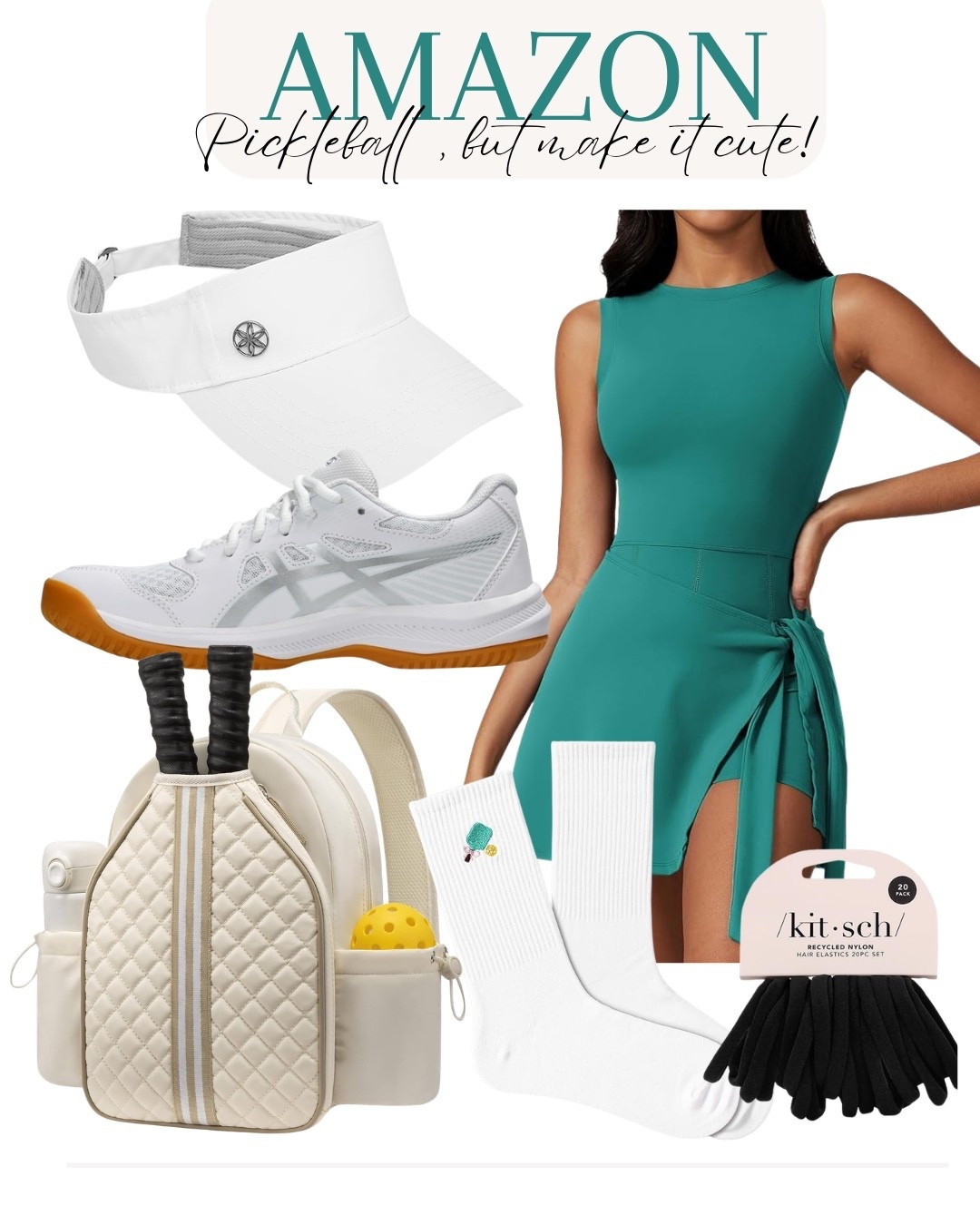 Pickleball outfit inspiration from Amazon! #pickleball #pickleballoutfit #outfitinspo 

#LTKActive #LTKfitnessgoals