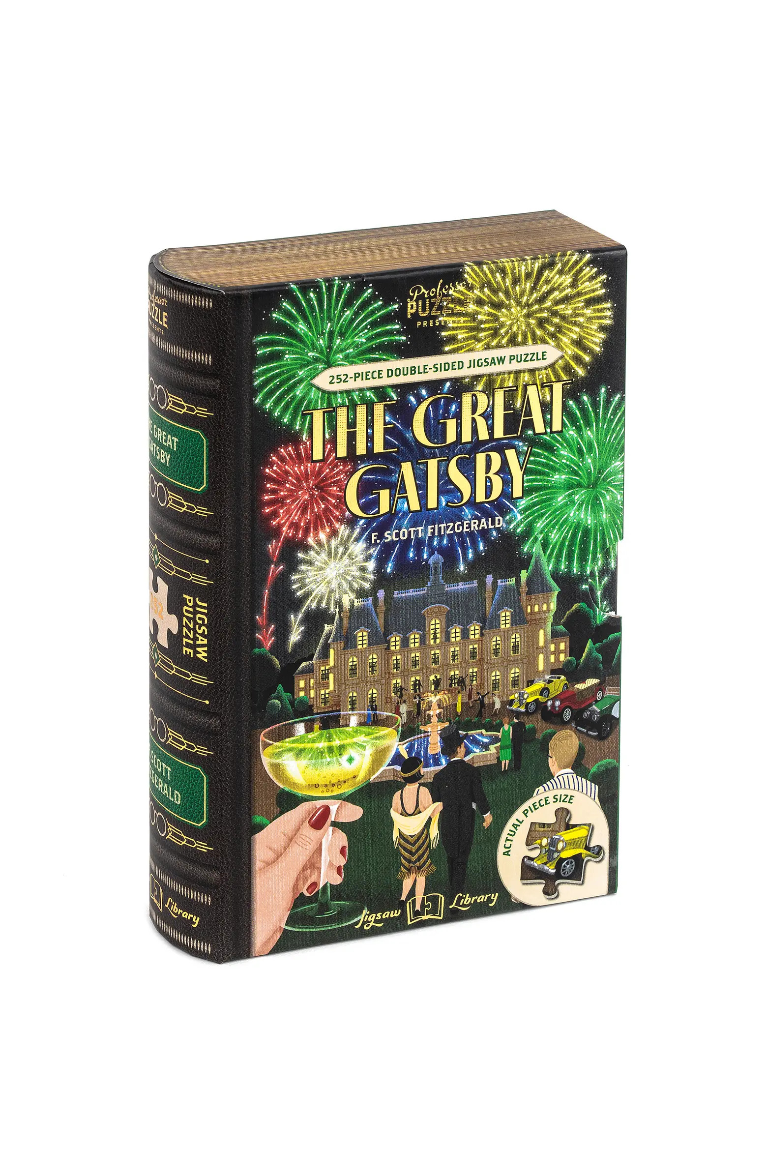 Jigsaw Library The Great Gatsby, 252 Piece Puzzle | Nordstrom