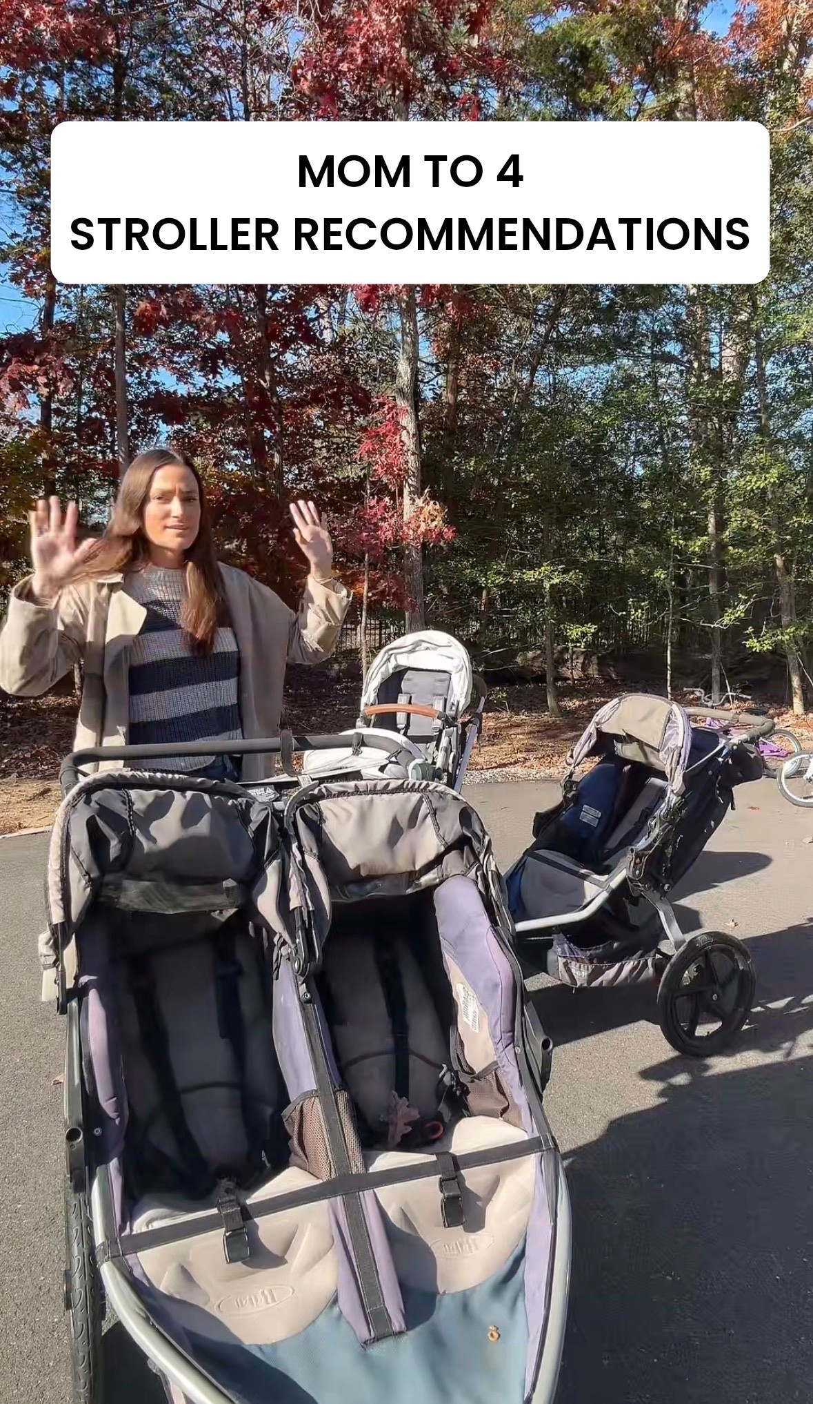 Bottom line: HIGHLY recommend a Doona or something similar (evenflo shyft dual ride) 

Love a Bob jogging stroller for everything: daily walks, playgrounds,  and bigger outings with rough terrain

Double Bob has space at the footing where my two big kids can sit and ride if they get tired during a big outing

If I had to do it over again, I’d get the BUGABOO DONKEY DUO with bassinet for newborn baby for daily neighborhood walks INSTEAD of the Uppababy Vista

Full video on my TT

#LTKvlog #LTKmomlife