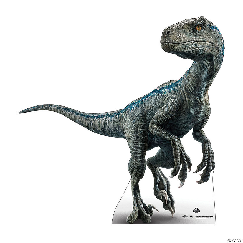 Blue the Velociraptor Jurassic World Stand-Up | Oriental Trading Company