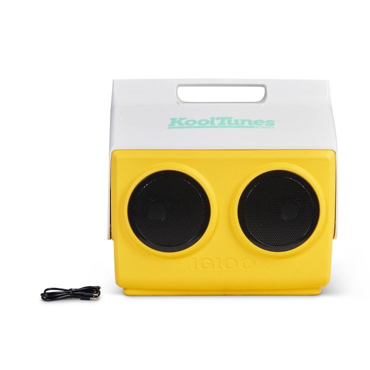 Igloo Playmate Classic Kool Tunes Cooler with Built-in Wireless Speaker - Yellow | Target