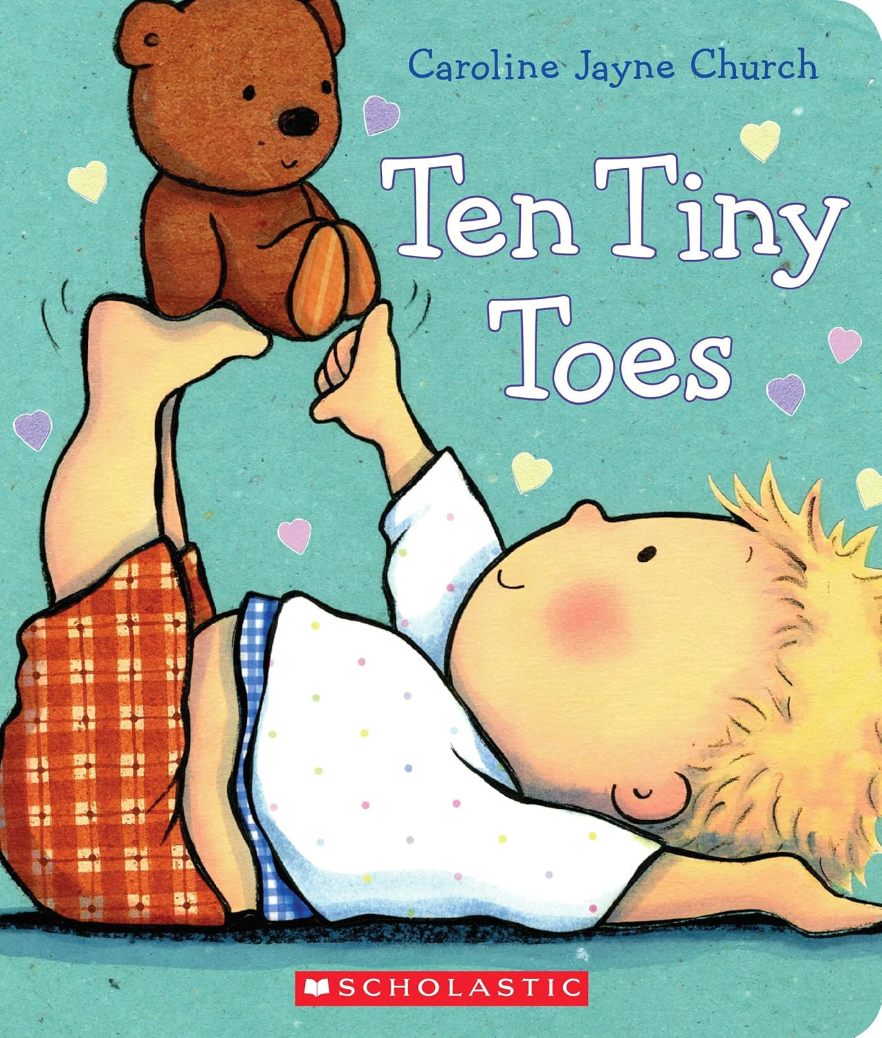 Ten Tiny Toes (Caroline Jayne Church)      Board book – January 7, 2014 | Amazon (US)