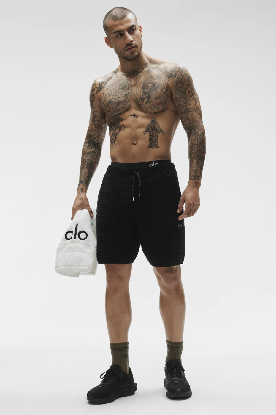 ALO | 5" Shift Knit Short in Black, Size: XL | Alo Yoga