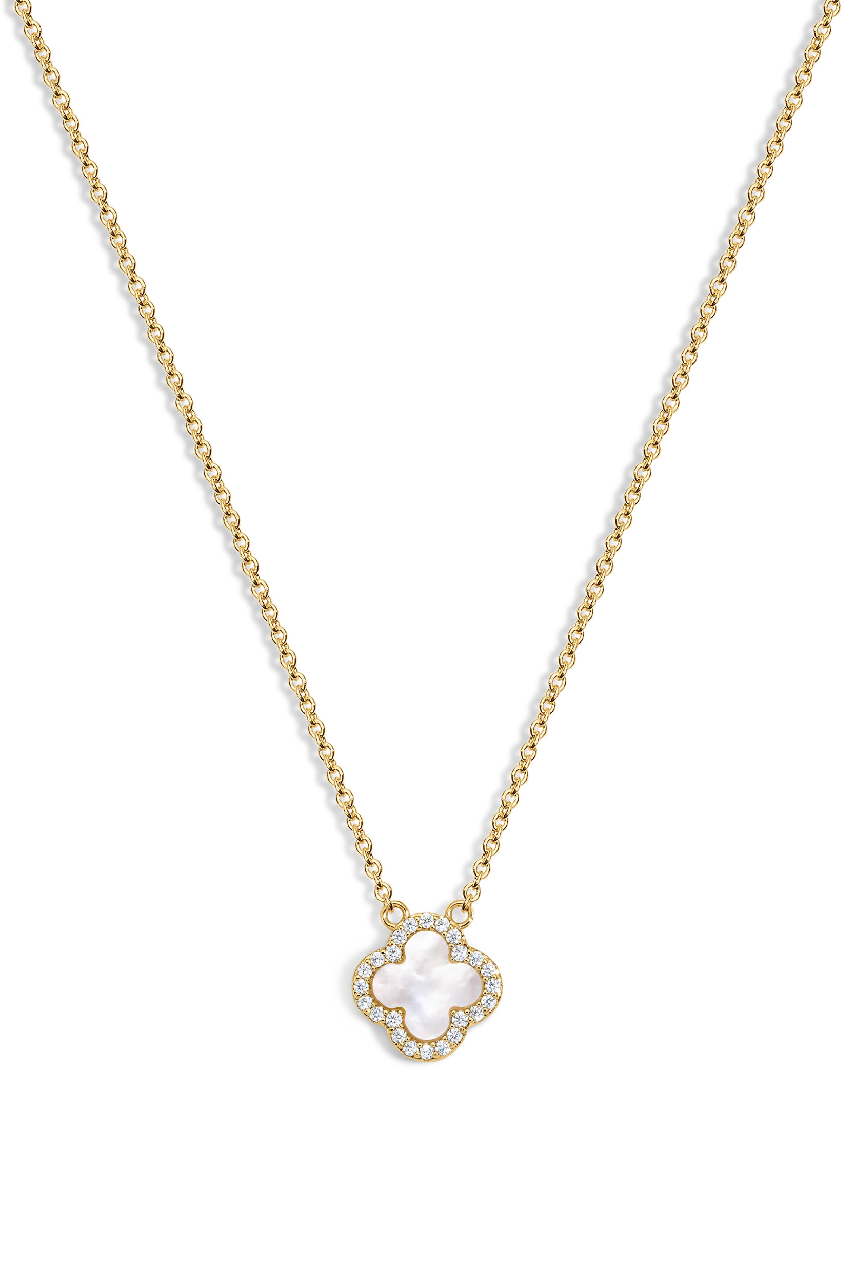 Mini Icon White Necklace | Electric Picks Jewelry