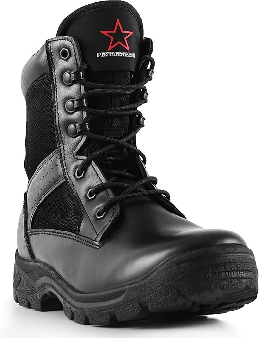 PENTAGRAMMOS Millitary Boots Combat Boots Tactical Boots Outdoor Boots Kevlar Sole Puncture Resis... | Amazon (US)