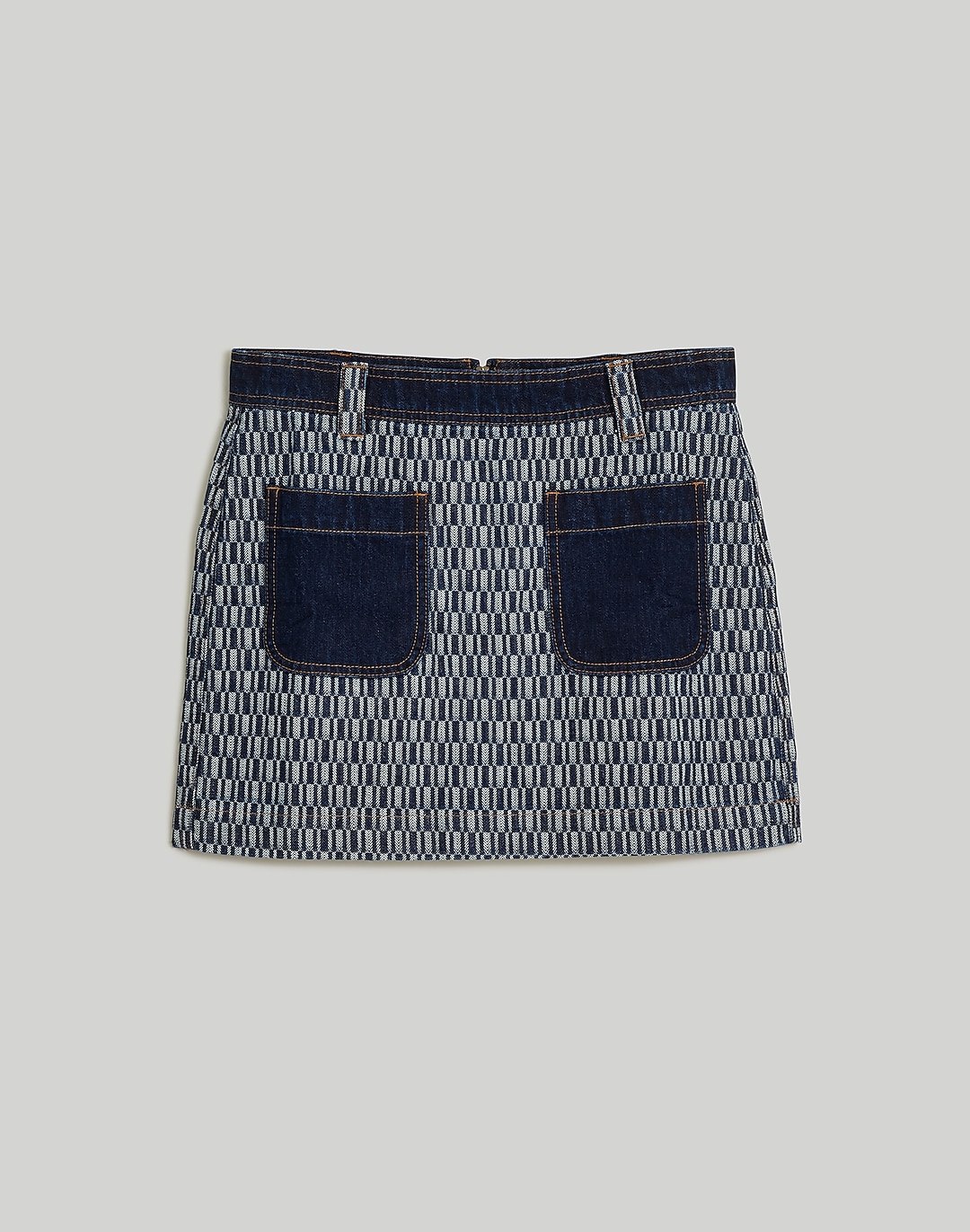 Denim Micro Mini Skirt in Genova Wash | Madewell