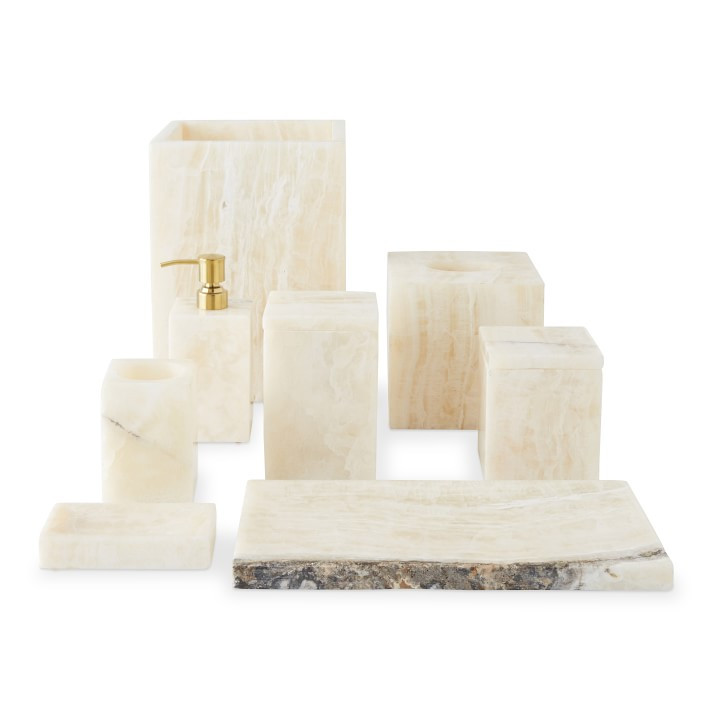 Onyx Stone Bath Accessories | Williams-Sonoma