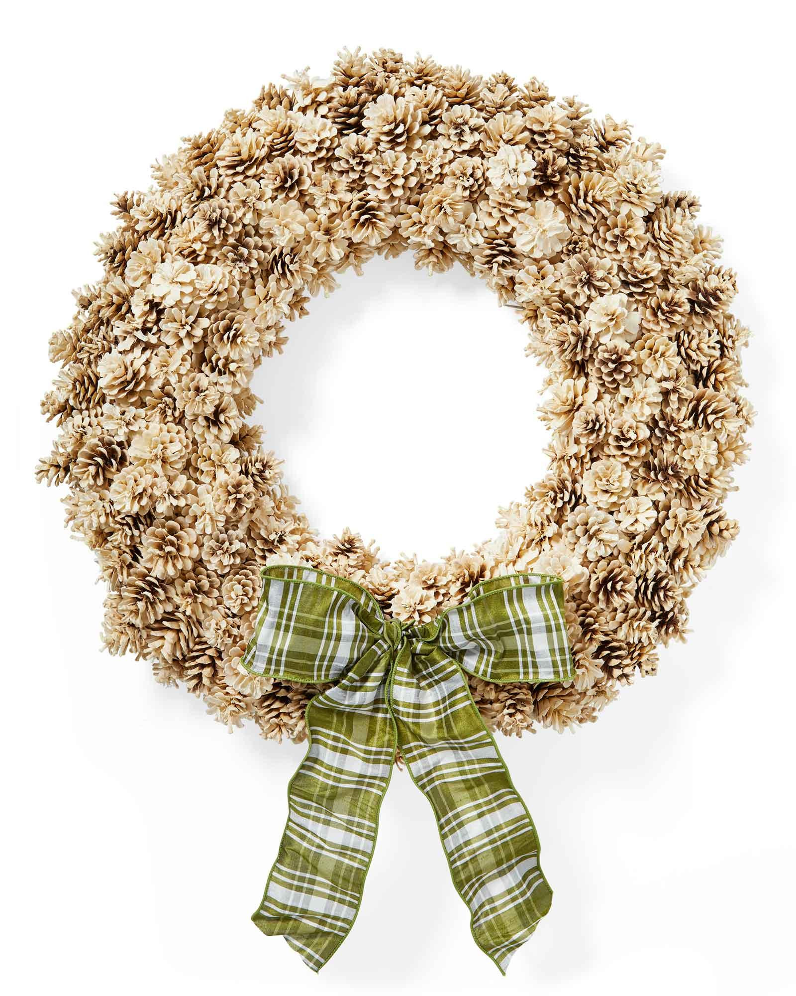 Pinecone Wreath | Serena and Lily