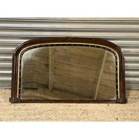 Attractive Antique Victorian Ebonised & Gilt Over Mantel Mirror Or Hall | Etsy (UK)