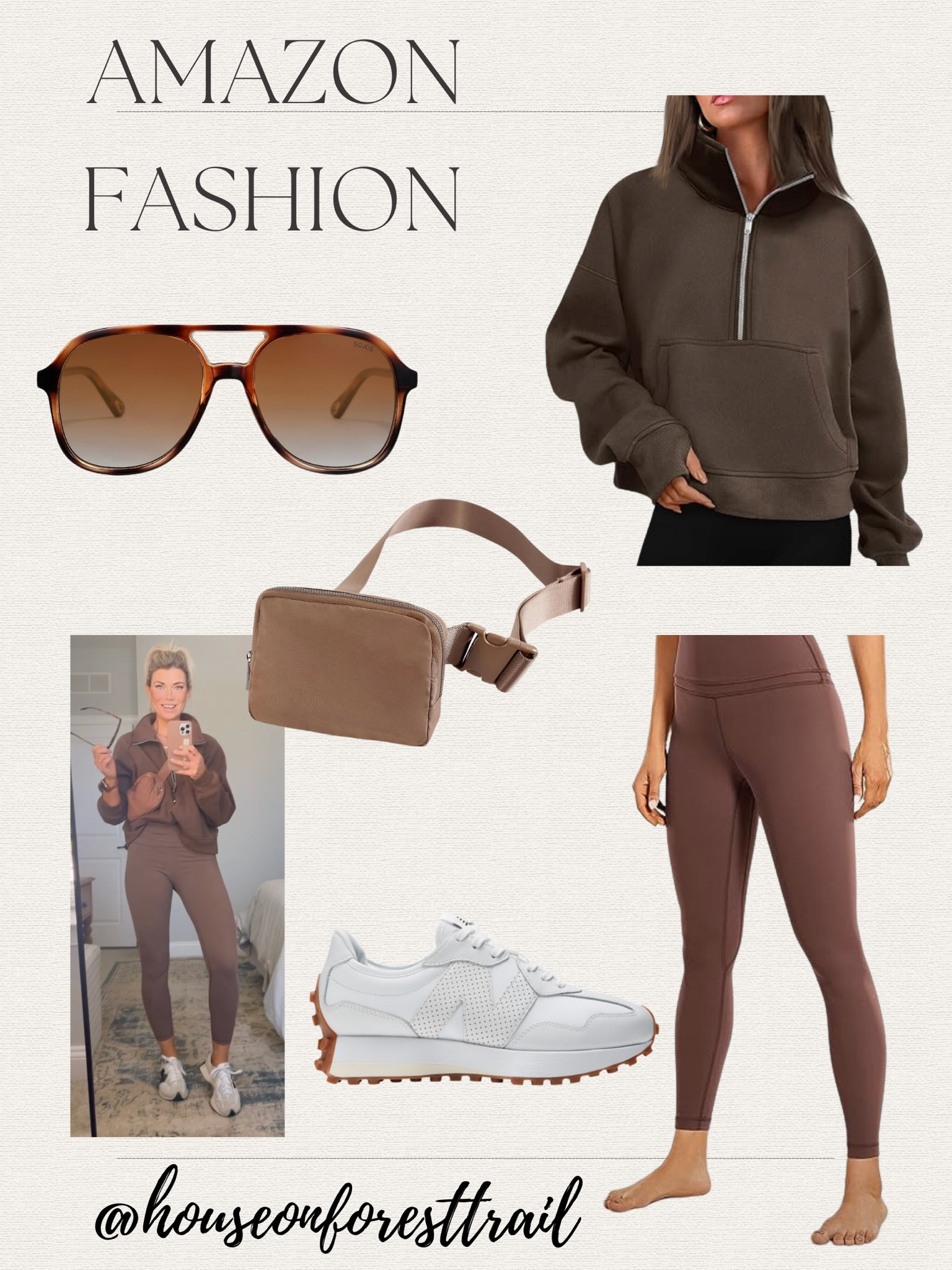 Amazon fashion finds. Love this sweater, perfect for fall. Favorite workout leggings. Mom outfit. 

#LTKstyletip #LTKSale #LTKfindsunder50