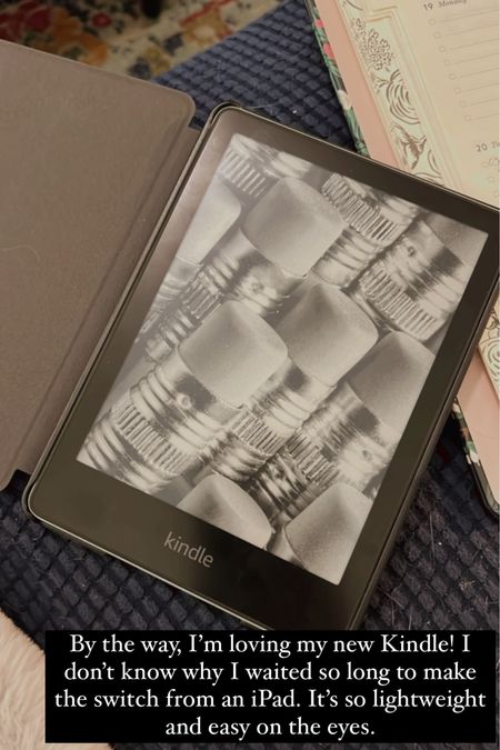 I’m loving my new Kindle! I don’t know why I waited so long to make the switch from an iPad. It’s so lightweight and easy on the eyes. Tagged the model I have and the case I ordered  

#LTKhome #LTKU #LTKworkwear