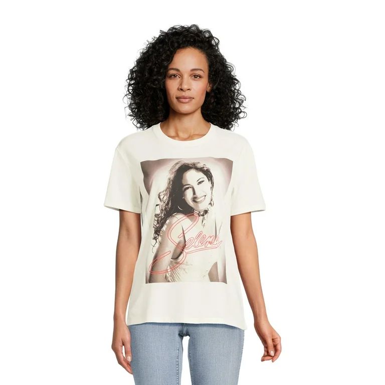 Women's Selena Graphic Print T-Shirt, Sizes XS-XXXL | Walmart (US)
