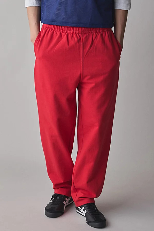 Urban Outfitters UO Uniform Relaxed Fit Sweatpant in Red, Men's at Urban Outfitters | Urban Outfitters (US and RoW)