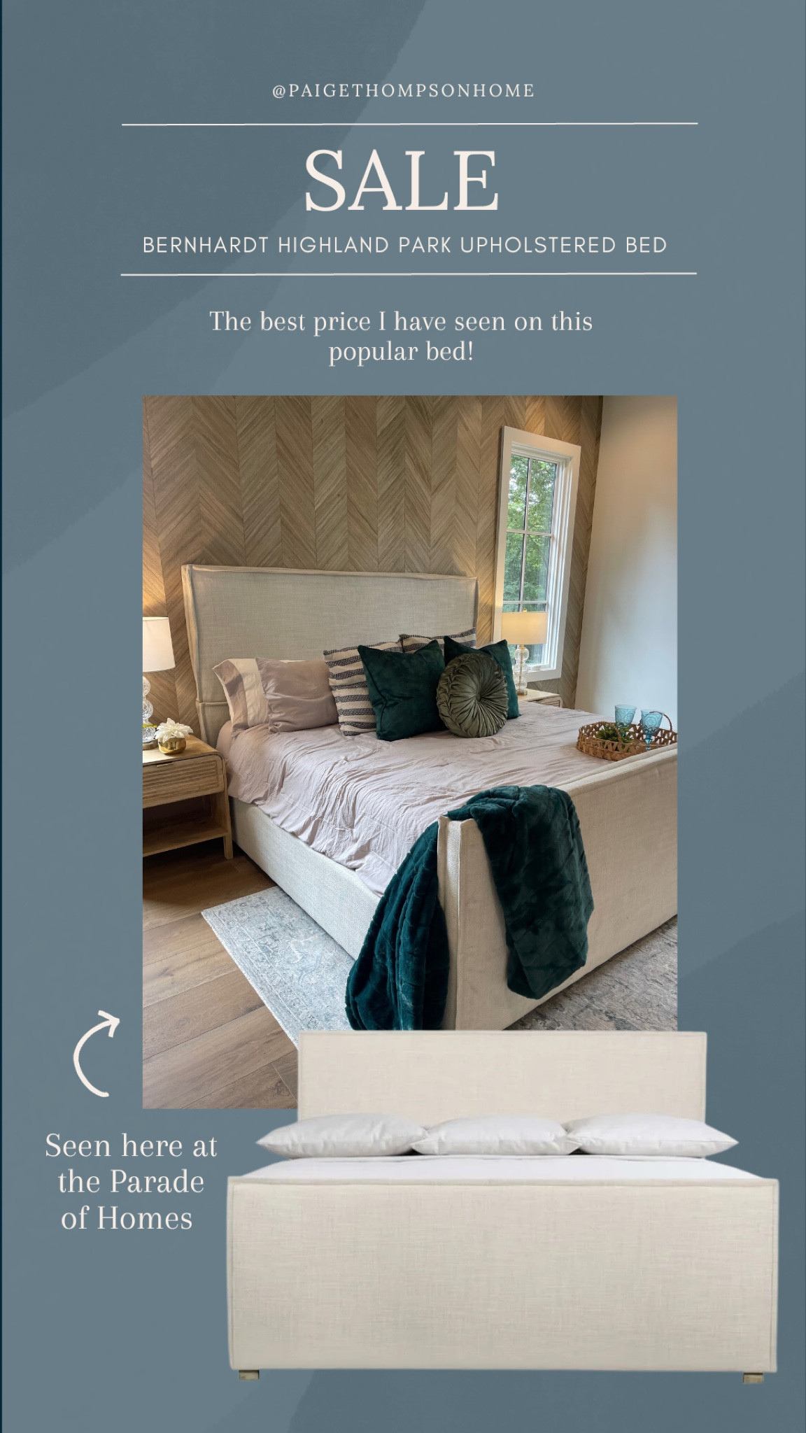 SALE// Bernhardt Highland Park Upholstered Bed

Bed
Bedroom 
Furniture 
Sale find

#LTKhome #LTKsalealert