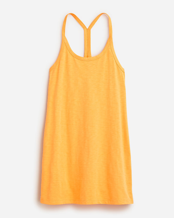 Relaxed tank dress in slub cotton | J. Crew US