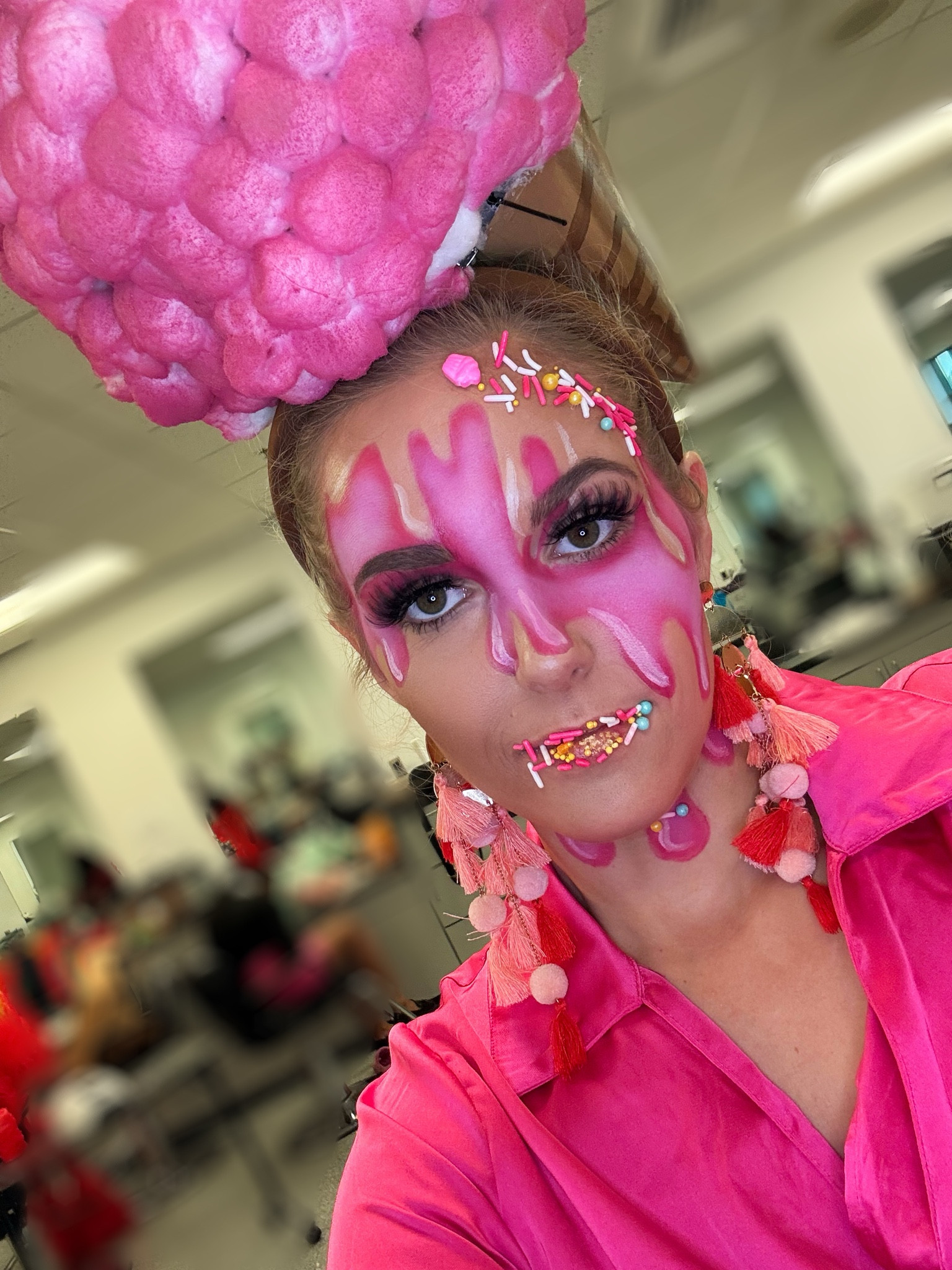 Did somebody say ICE CREAM? 
So much fun getting to be the client for the day in a hair show! 

#LTKfindsunder50 #LTKVideo #LTKbeauty