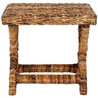 SAFAVIEH Manor Brown Entryway Bench FOX6529A - The Home Depot | The Home Depot