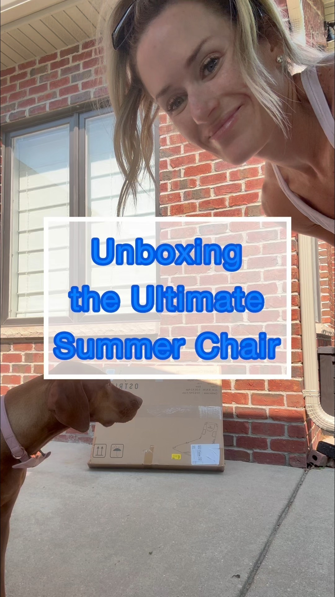 Unboxing the ultimate summer chair! 
Tanking chair


#LTKActive #LTKSummerEdit #LTKHome