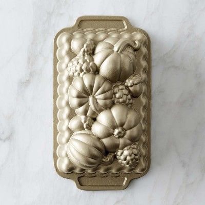 Nordic Ware Cast Aluminum Fall 2021 Annual Loaf Pan | Williams-Sonoma