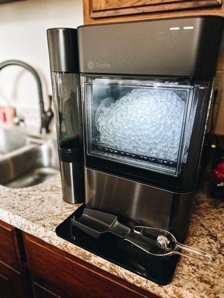 Buy your at home ChickFlA ice machine! Literally so good to just eat! 
Fashionablylatemom 
Amazon ice maker find 
GE Profile Opal 2.0 | Countertop Nugget Ice Maker with Side Tank | Ice Machine with WiFi Connectivity | Smart Home Kitchen Essentials | Stainless Steel
Sale alert 
Eligible return within 30 days 
Comes in black 