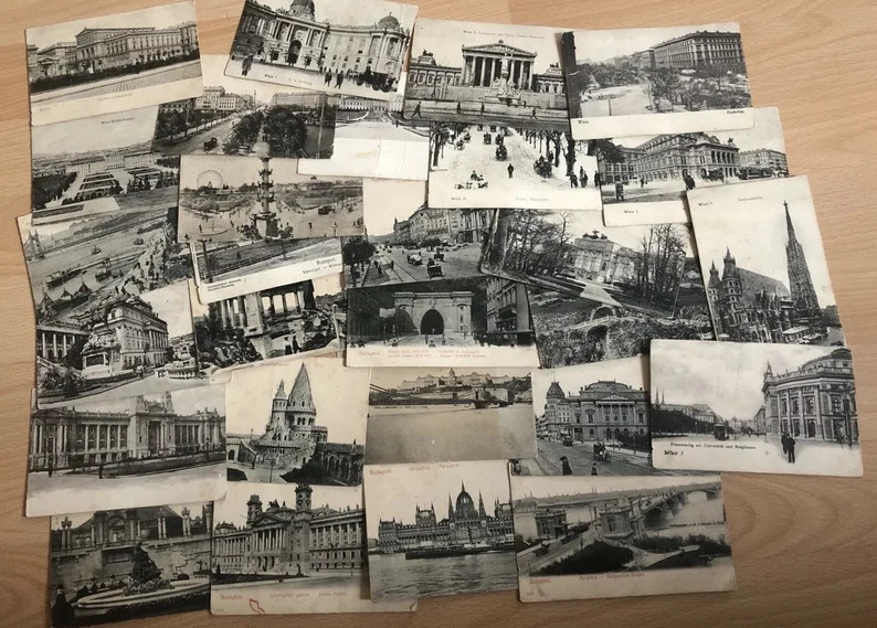 Lof of Antique 1900s-1940s German Post Cards / Vintage Photos of Historic Objects In Germany / Un... | Etsy (US)