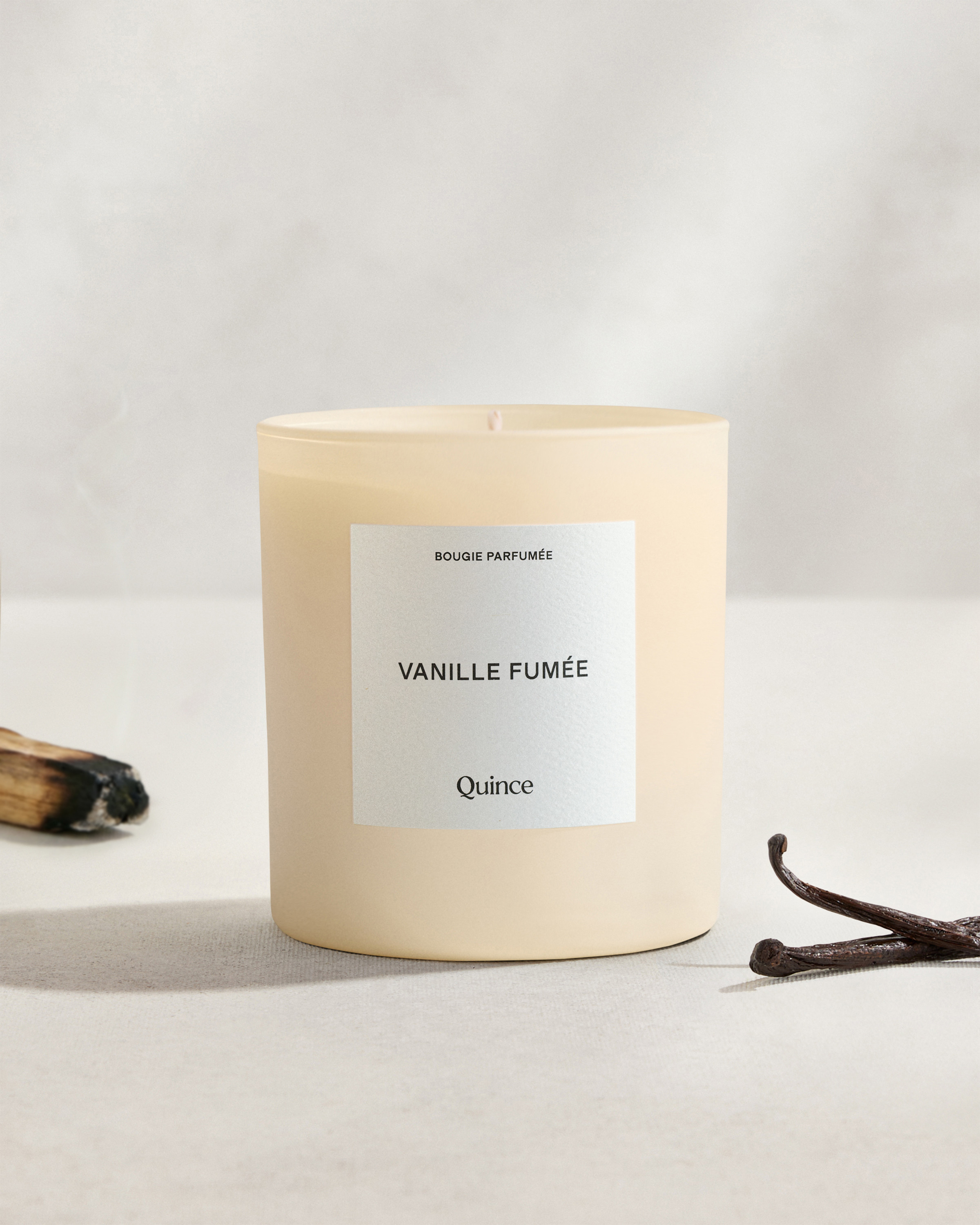 Quince | Vanille Fumée Candle, Plant-Based Wax | Quince