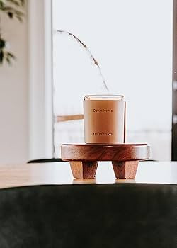 Aubree Says Leather Down Home Candle - Scented Candles for Home, Aromatherapy Candle Gift for Chr... | Amazon (US)