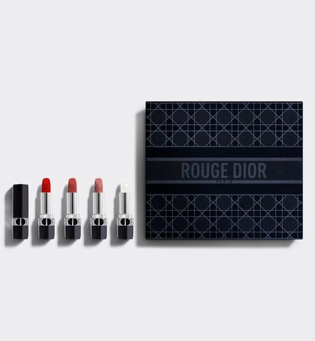 The Rouge Dior Makeup Set: Lipsticks and One Lip Balm | DIOR | Dior Beauty (US)