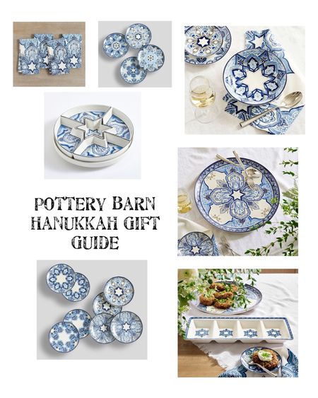 All new 💙🧿 Beautiful Dining Collection from Pottery Barn!

Hanukkah 🕎 Table
Gorgeous Colors
Lovely and Thoughtful Gifts

#LTKCyberWeek #LTKGiftGuide #LTKSeasonal