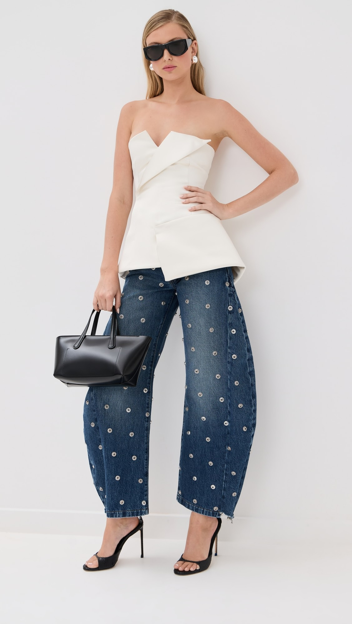 A.W.A.K.E. MODE Studded Jeans | Shopbop | Shopbop
