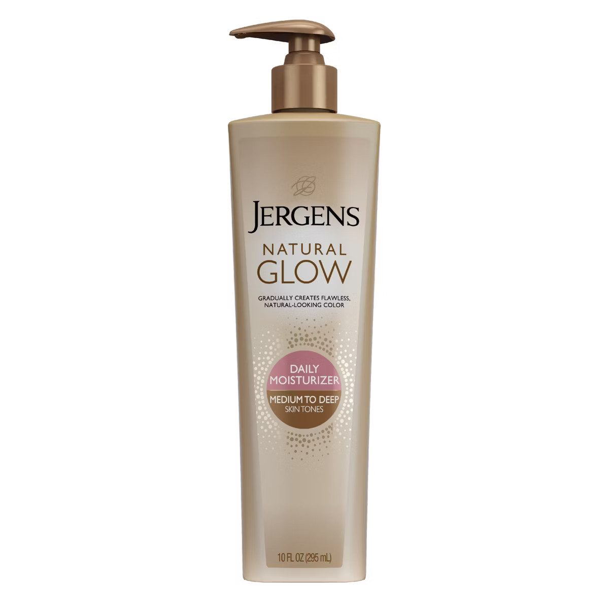 Jergens Natural Glow Daily Moisturizer Medium To Deep, Self Tanner Body Lotion, with Vitamin E - ... | Target