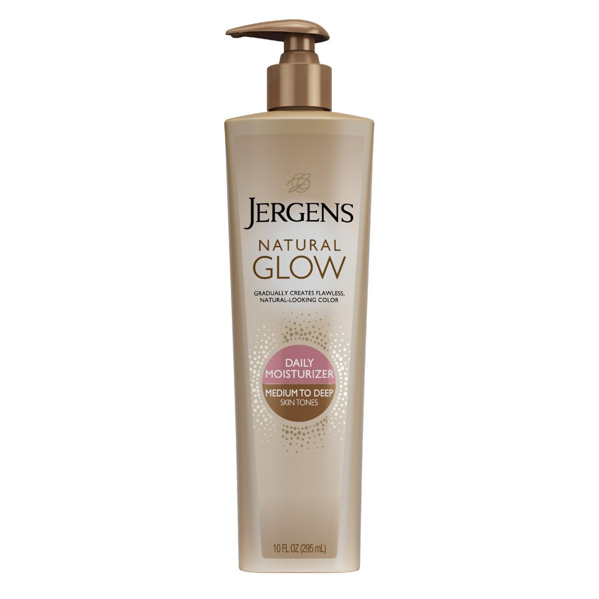 Jergens Natural Glow Daily Moisturizer Medium To Deep, Self Tanner Body Lotion, with Vitamin E - ... | Target