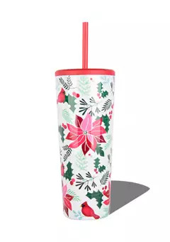 Elite Global Brands Cardinal Poinsettia 24 Ounce Tumbler | Belk